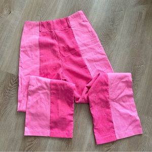 Two-Tone Pink Pants